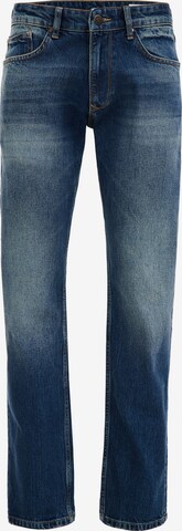 WE Fashion Regular Jeans in Blauw: voorkant