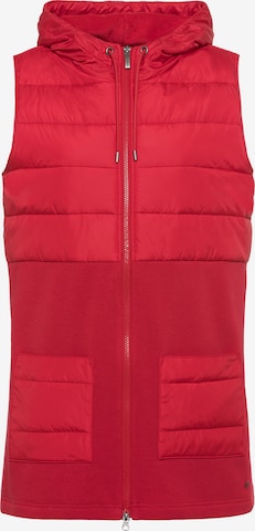 Olsen Vest 'Henny' in Red: front