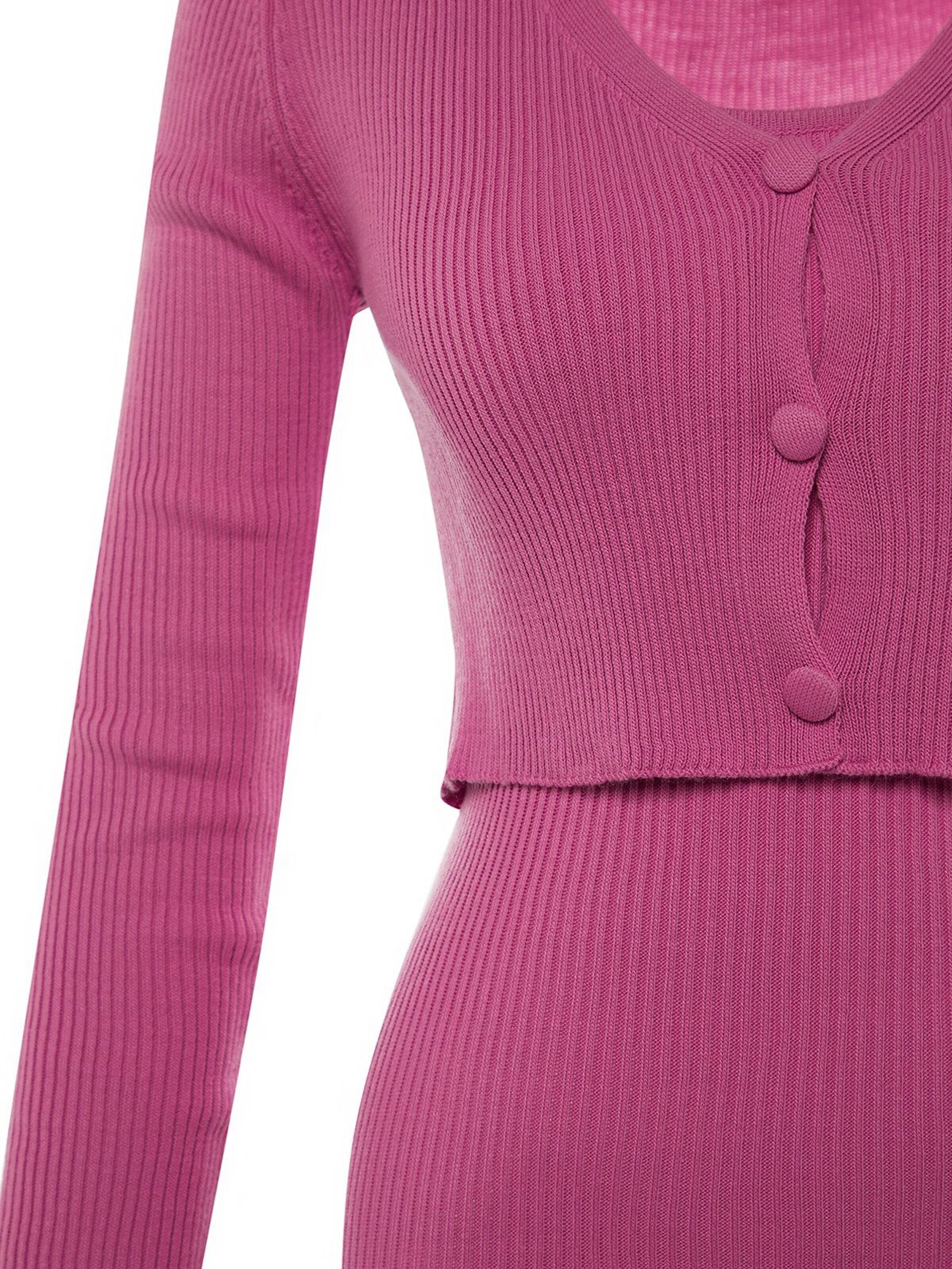 Trendyol - Vestido de punto en rosa