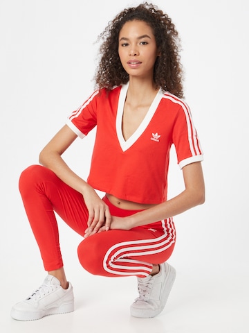 ADIDAS ORIGINALS Shirt in Rot