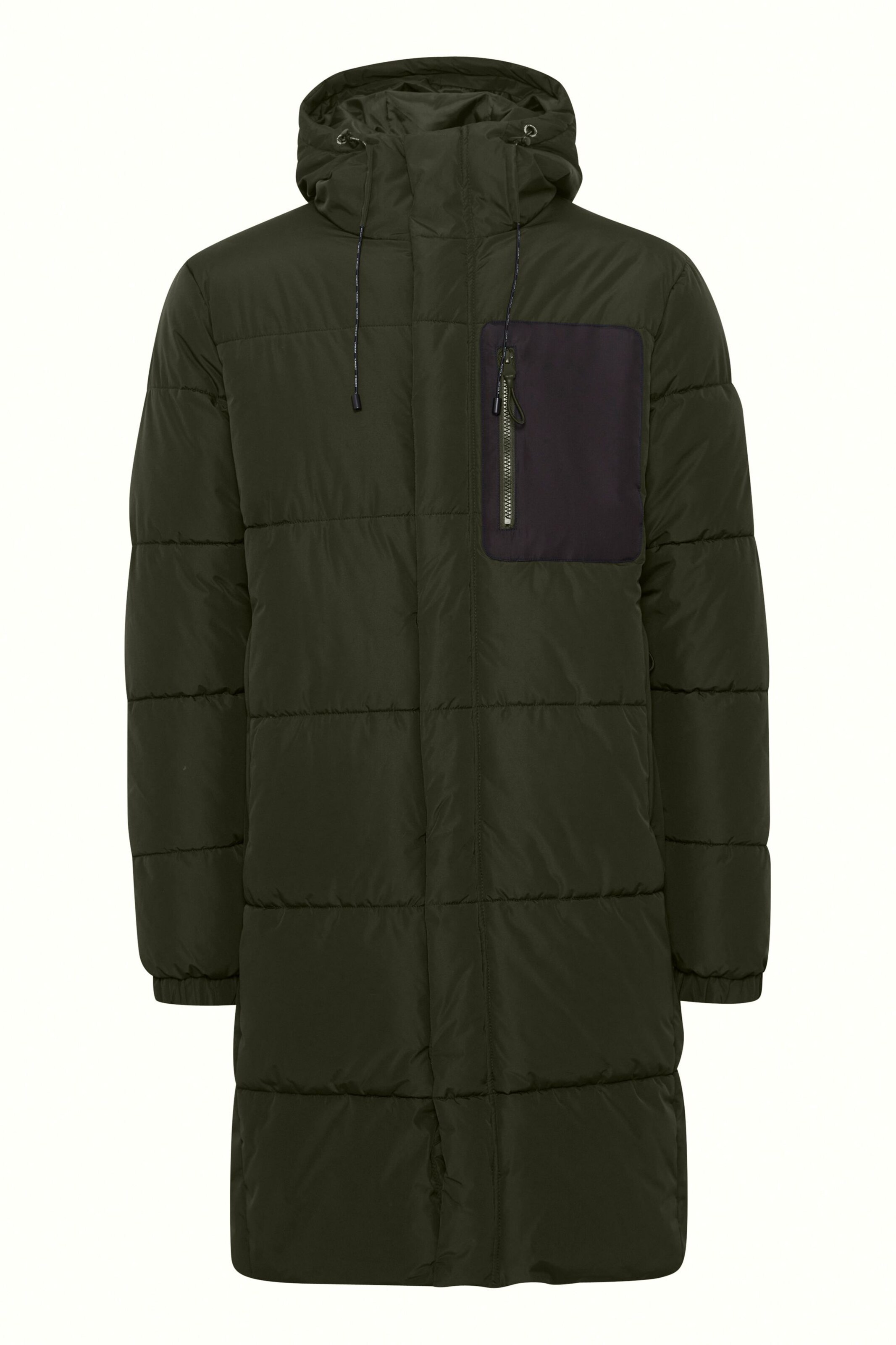 11 Project Winterjacke 'Calton' in Grün: Vorderseite