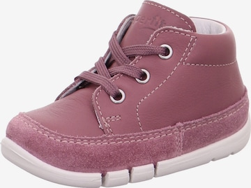SUPERFIT First-Step Shoes 'FLEXY' in Purple: front