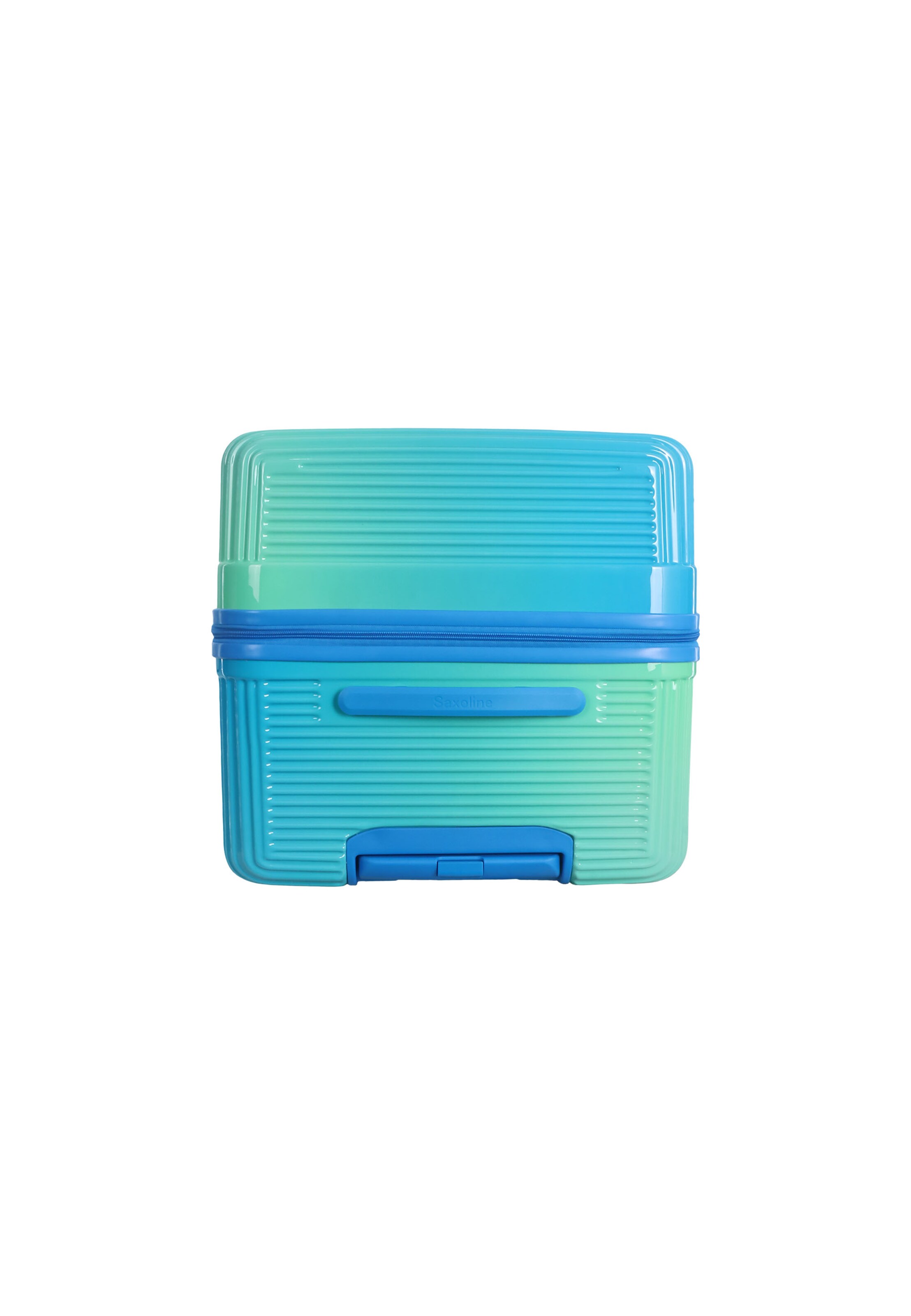 Saxoline Suitcase 'Twist Trunk' in Blue