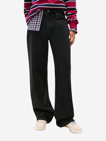 Tommy Jeans Wide leg Jeans 'DW0DW22525' in Zwart