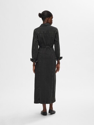 SELECTED FEMME Shirt Dress in Black