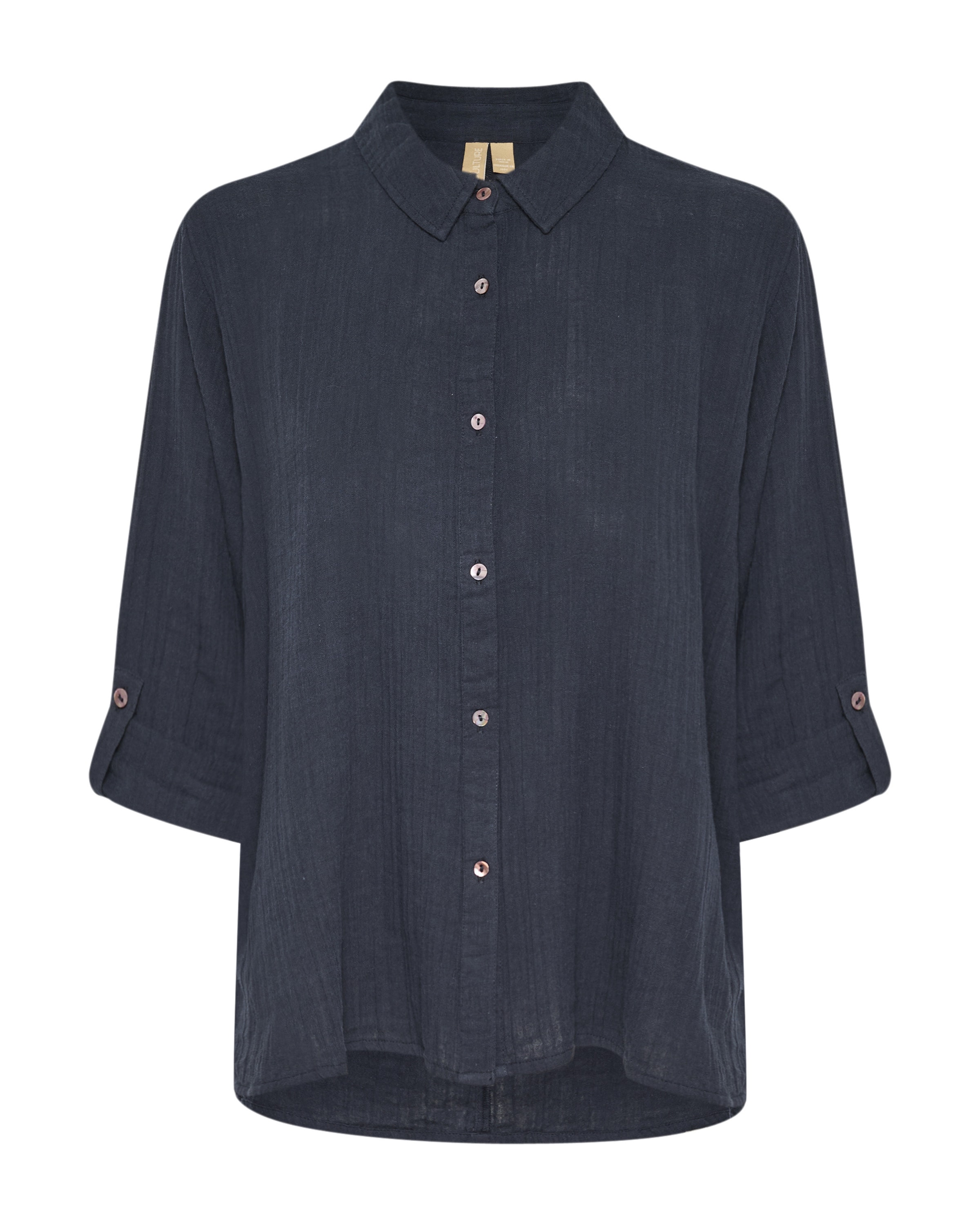 Chemisier CULTURE en bleu : devant