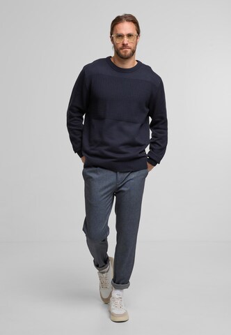 INDICODE JEANS Trui 'Fame' in Blauw