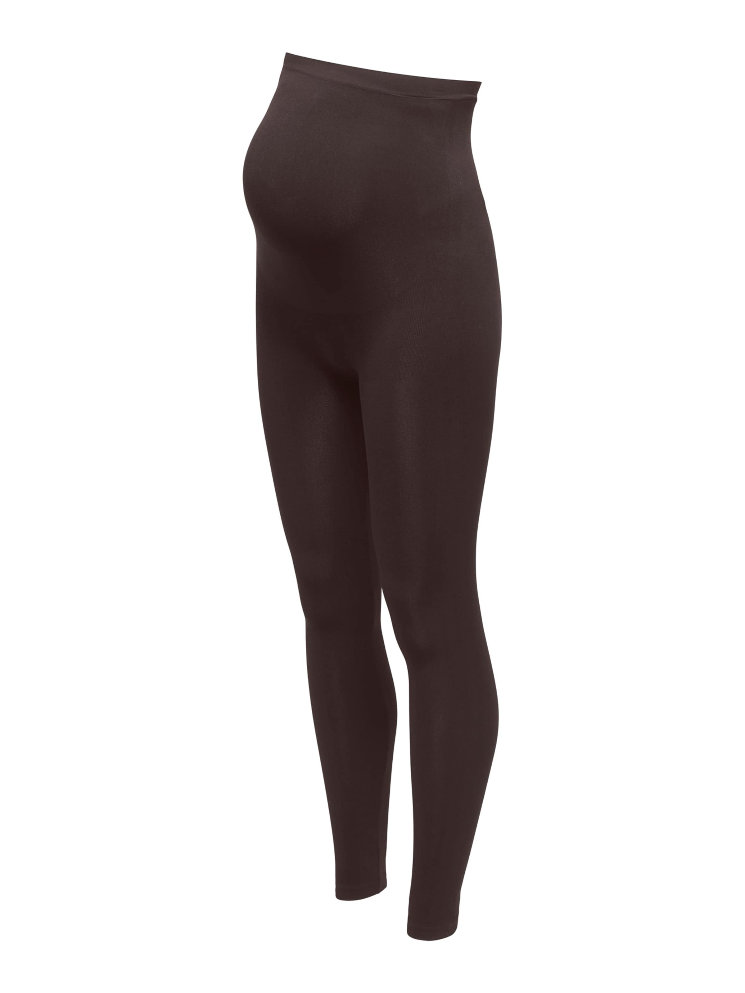 Only Maternity Skinny Leggings 'OLMHOPE' in Braun