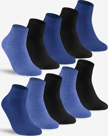 sockenkauf24 Socken in Blau: Vorderseite