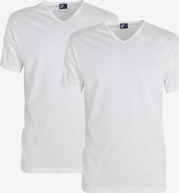 alan red Onderhemd 'VERMONT Stretch V-Neck' in Wit: voorkant