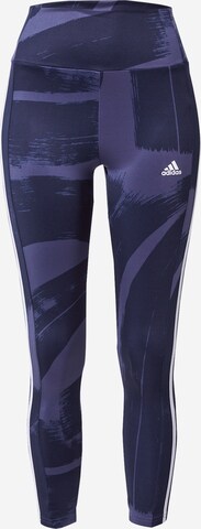 Pantaloni sportivi di ADIDAS SPORTSWEAR in blu: frontale