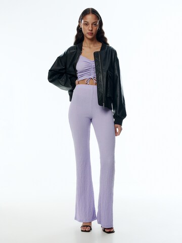 EDITED Boot cut Leggings 'Zelinda' in Purple