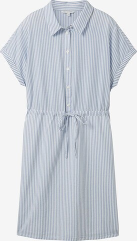 TOM TAILOR DENIM Shirt dress in Blue: front