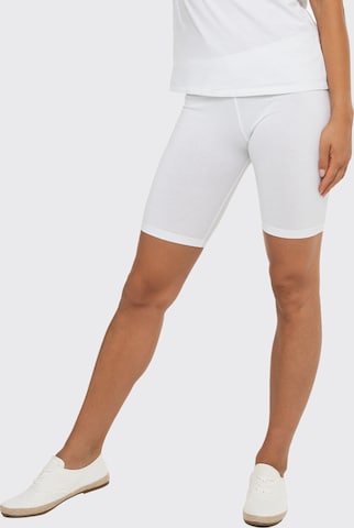 celodoro Leggings 'Stretchy' in White: front
