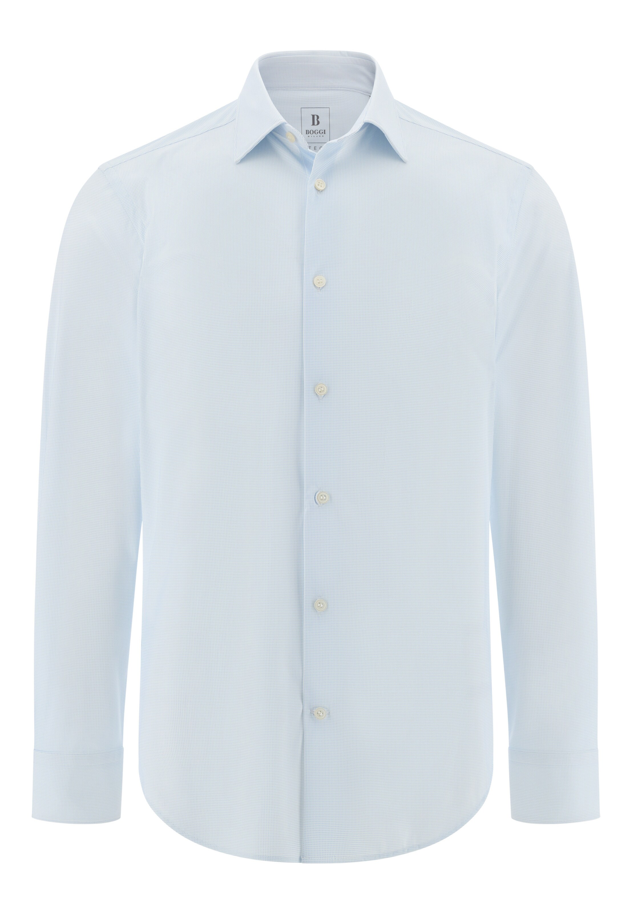 Regular fit Cămașă de la Boggi Milano pe albastru: față