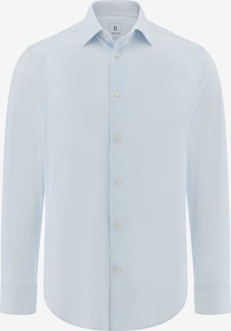 Boggi Milano Regular fit Риза в синьо: отпред