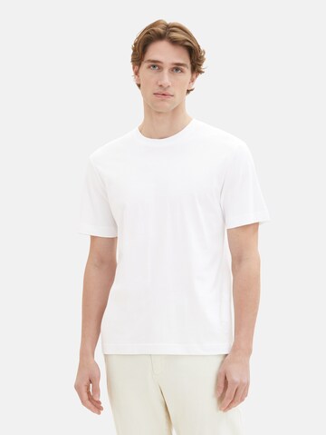 TOM TAILOR Shirt in White: front