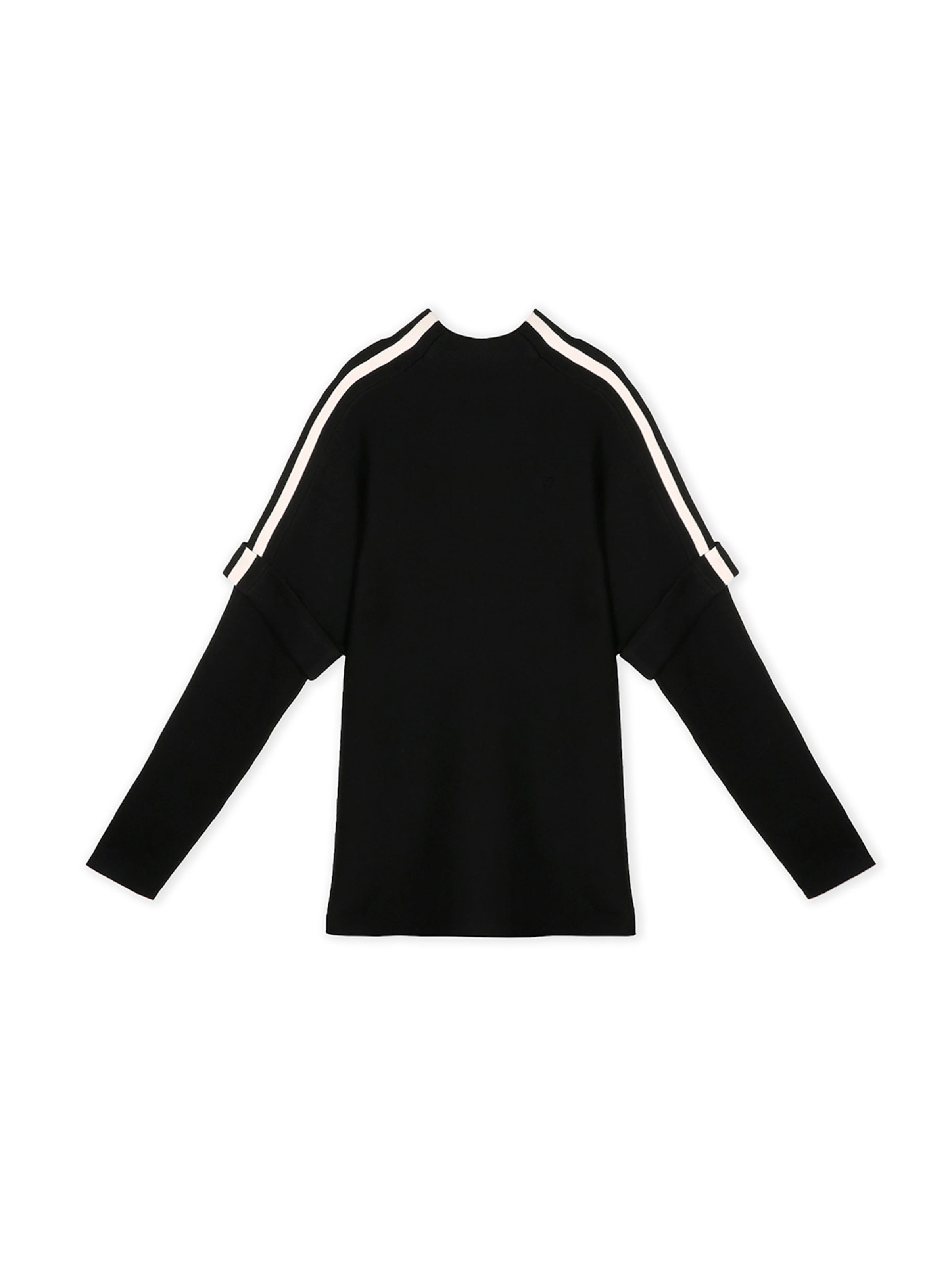 Pull-over Lola Casademunt en noir : devant
