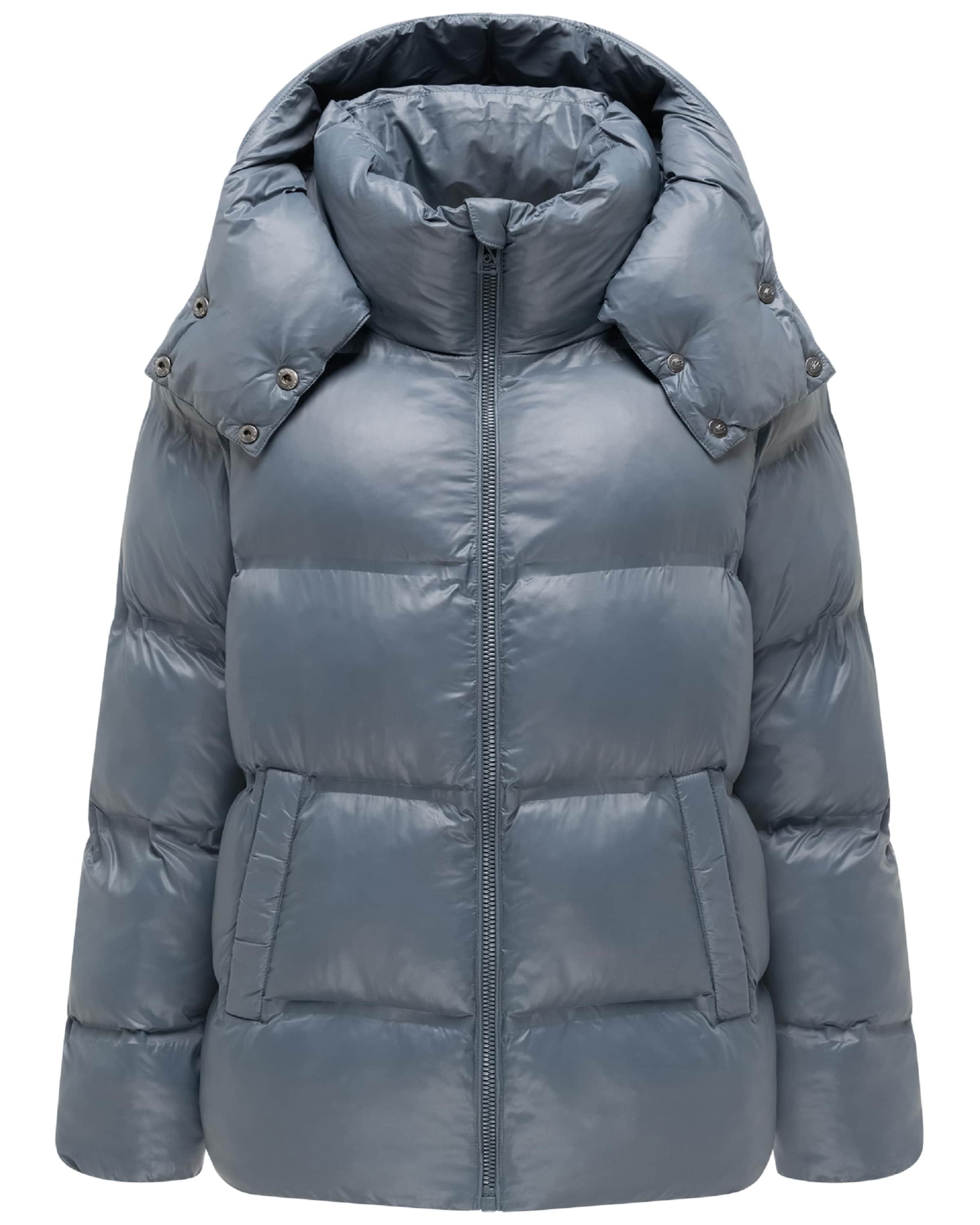 NAVAHOO Winterjas in Blauw: voorkant