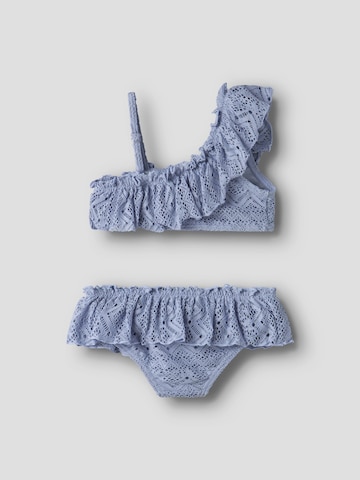 Lil'Atelier Bustier Bikini in Blauw