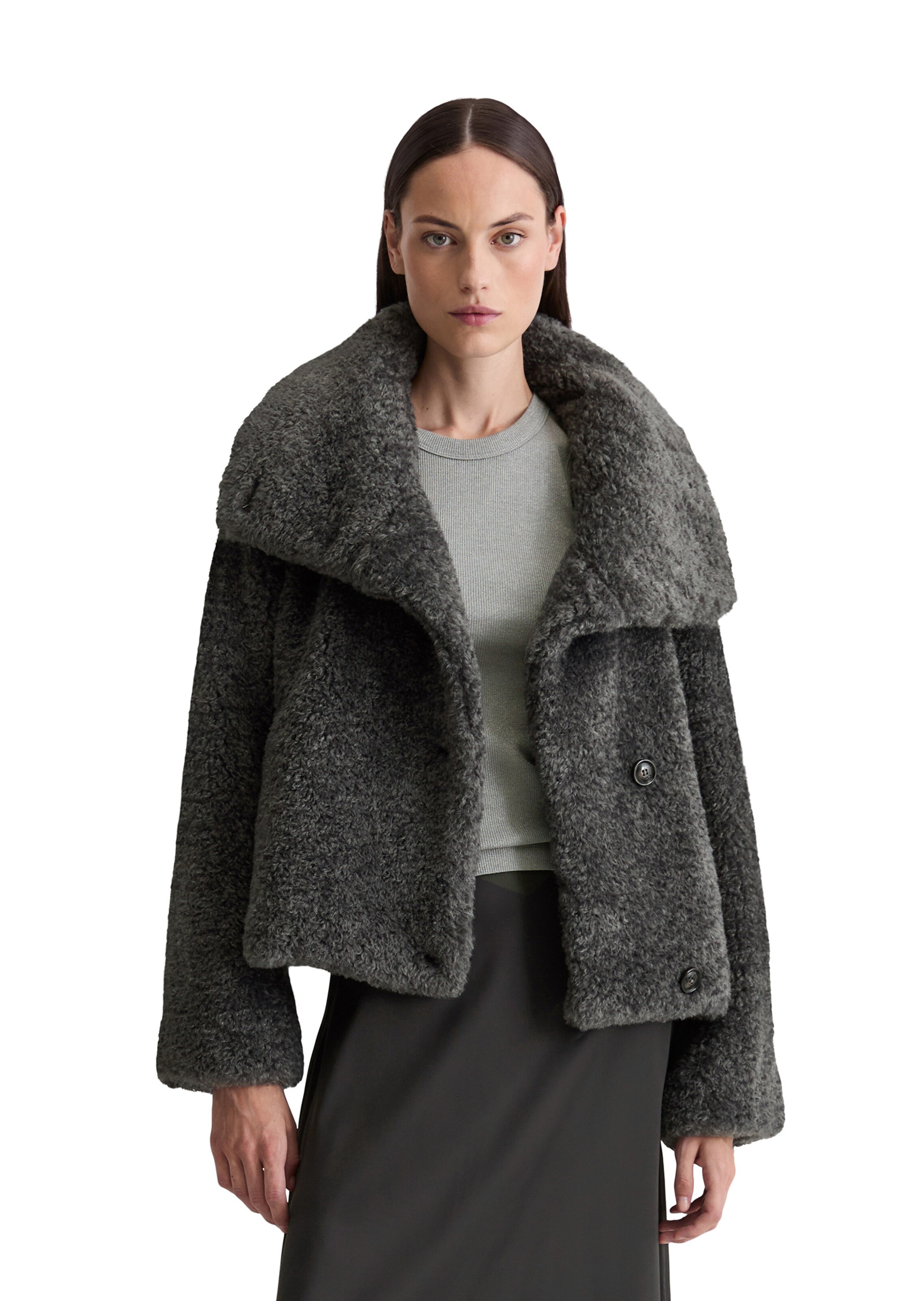 Marc O'Polo Between-season jacket in Grey: front