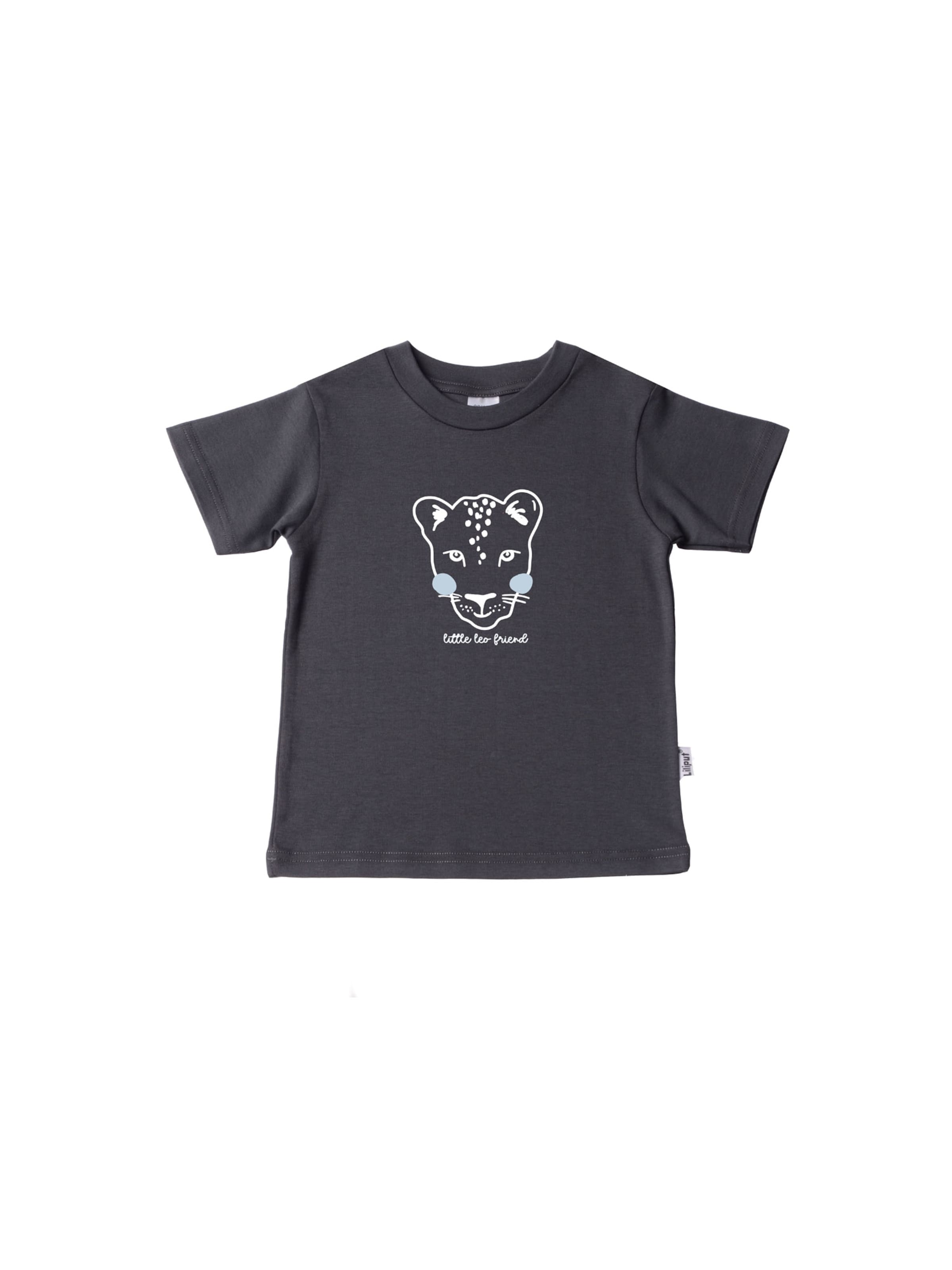 LILIPUT T-Shirt 'Leo' in Grau: Vorderseite
