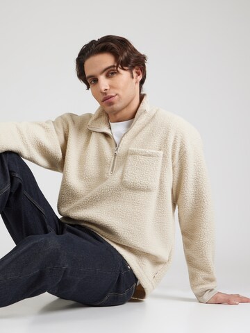 JACK & JONES Sweater 'JORGREENE' in Beige: front