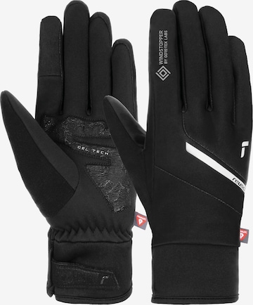 REUSCH Fingerhandschuhe 'Versa' in Schwarz: Vorderseite