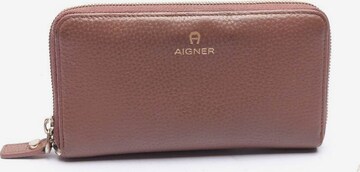 AIGNER Small Leather Goods in One size in Brown: front