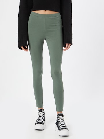 GAP Skinny Leggings - zöld: elől