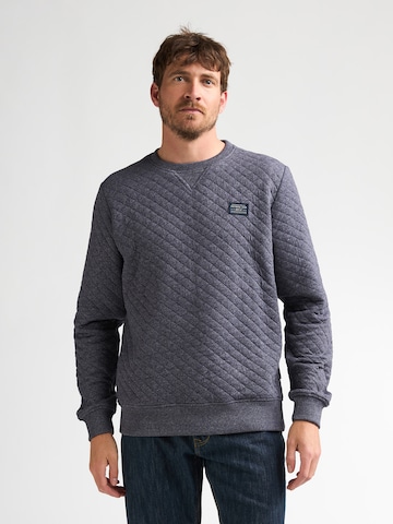 Petrol Industries Sweatshirt in Blauw: voorkant