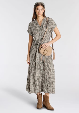 TAMARIS Shirt Dress in Beige