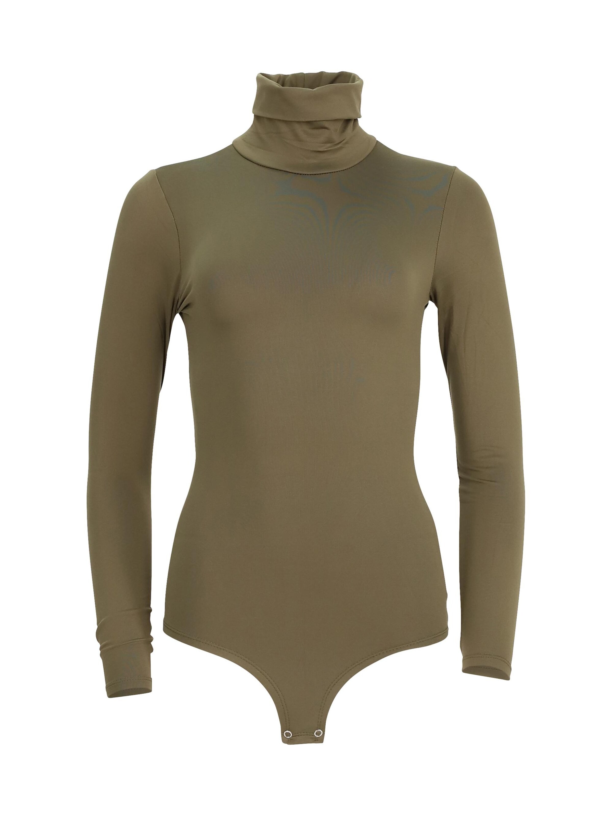 Easy Young Fashion Bodysuit in Green: front