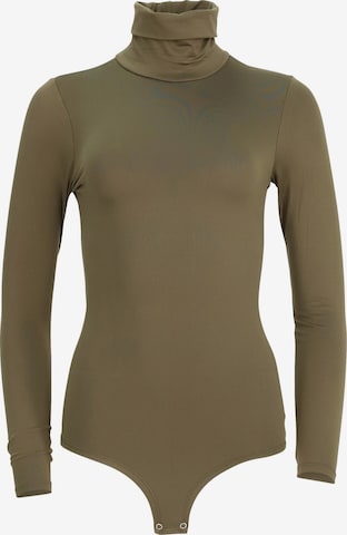 Easy Young Fashion Bodysuit in Green: front