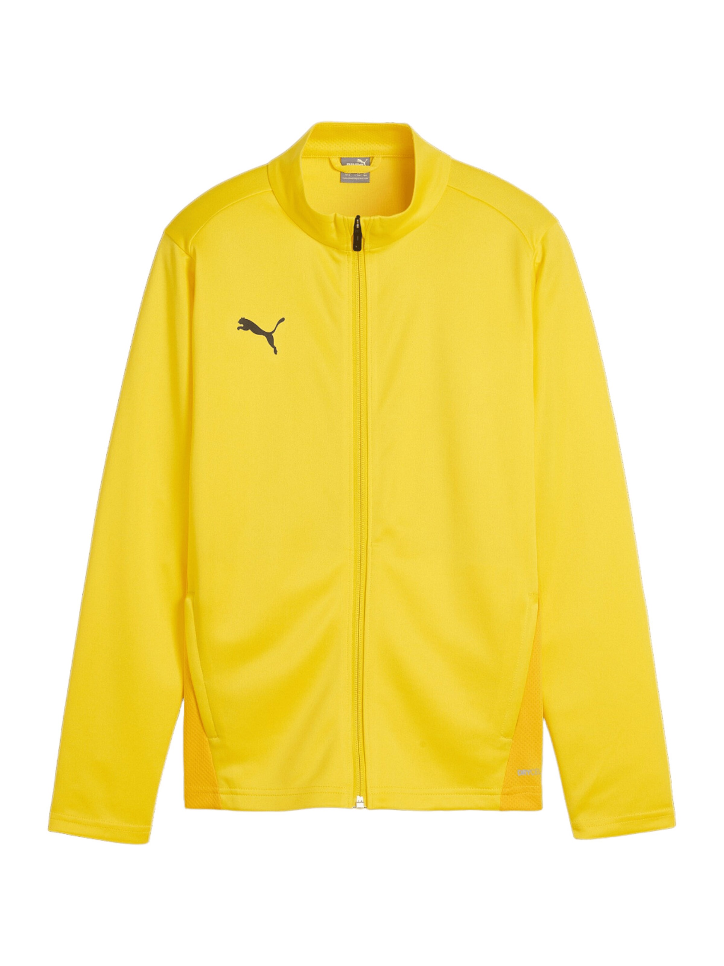 PUMA Trainingsjacke 'TeamGoal' in Gelb: Vorderseite