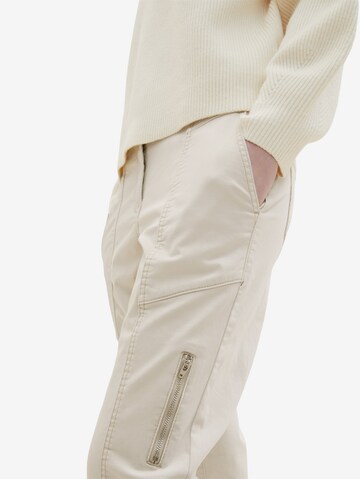Regular Pantalon TOM TAILOR en beige