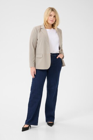 Blazer 'Sakira' KAFFE CURVE en gris