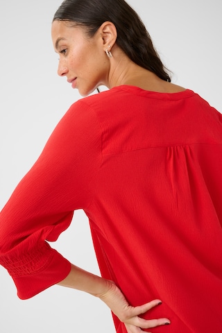 Kaffe - Blusa 'KALinda' em vermelho