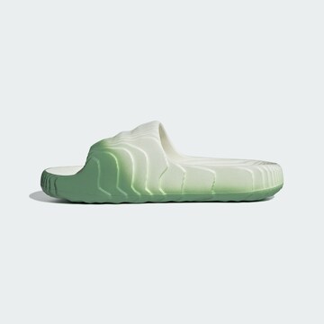 ADIDAS ORIGINALS Muiltjes 'Adilette 22' in Groen