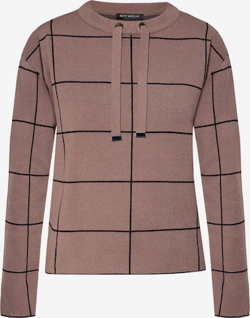 Pull-over Betty Barclay en marron : devant