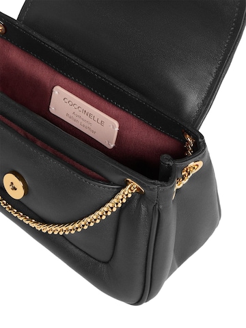 Coccinelle Handtasche 'Coccinelle C-Me Fluffy Handbag Puffy Smooth Leather'‌‌‌‌ in Schwarz