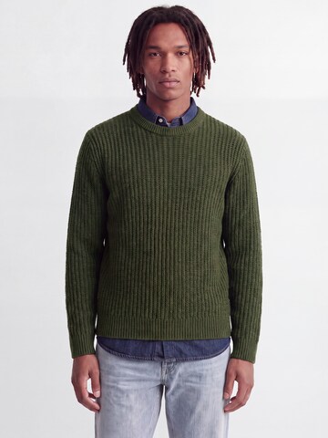 JACK & JONES Pullover 'JJJAXON' in Grün: Vorderseite