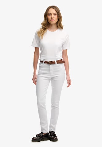 Superdry Skinny Jeans 'High Rise' in Wit