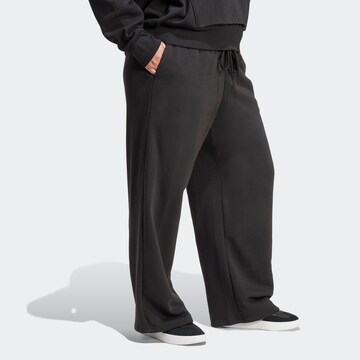 ADIDAS SPORTSWEAR Loose fit Workout Pants in Black