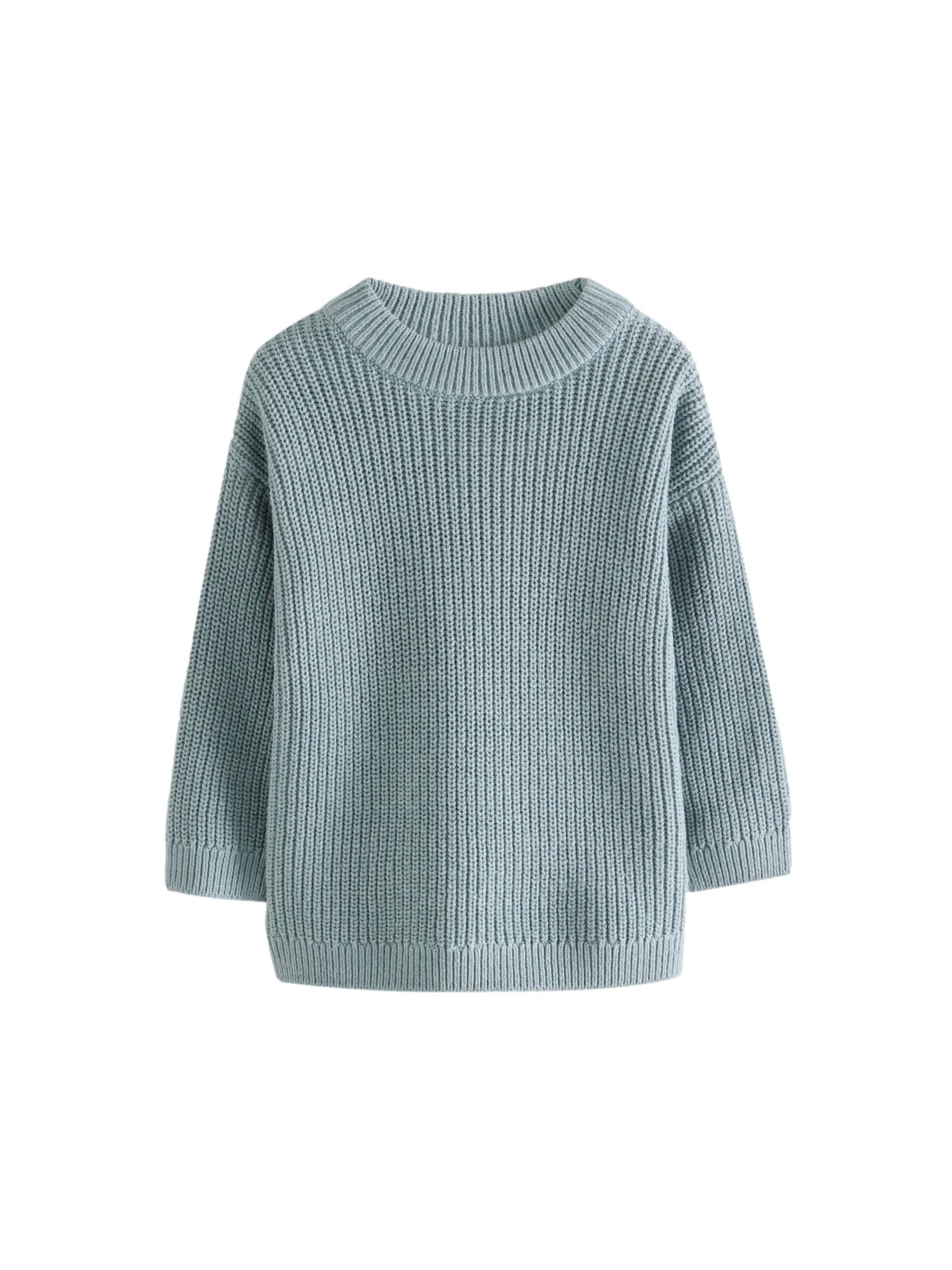 Next Svetr – modrá: přední strana