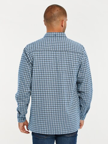 Threadbare Regular Fit Hemd 'Franco' in Blau