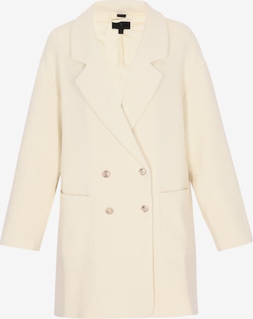 DreiMaster Klassik - Abrigo de entretiempo en blanco: frente