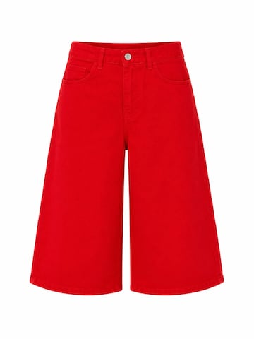IT'S BASIC Baggy Jeans 'BAGGY BERMUDA SHORT' in Red