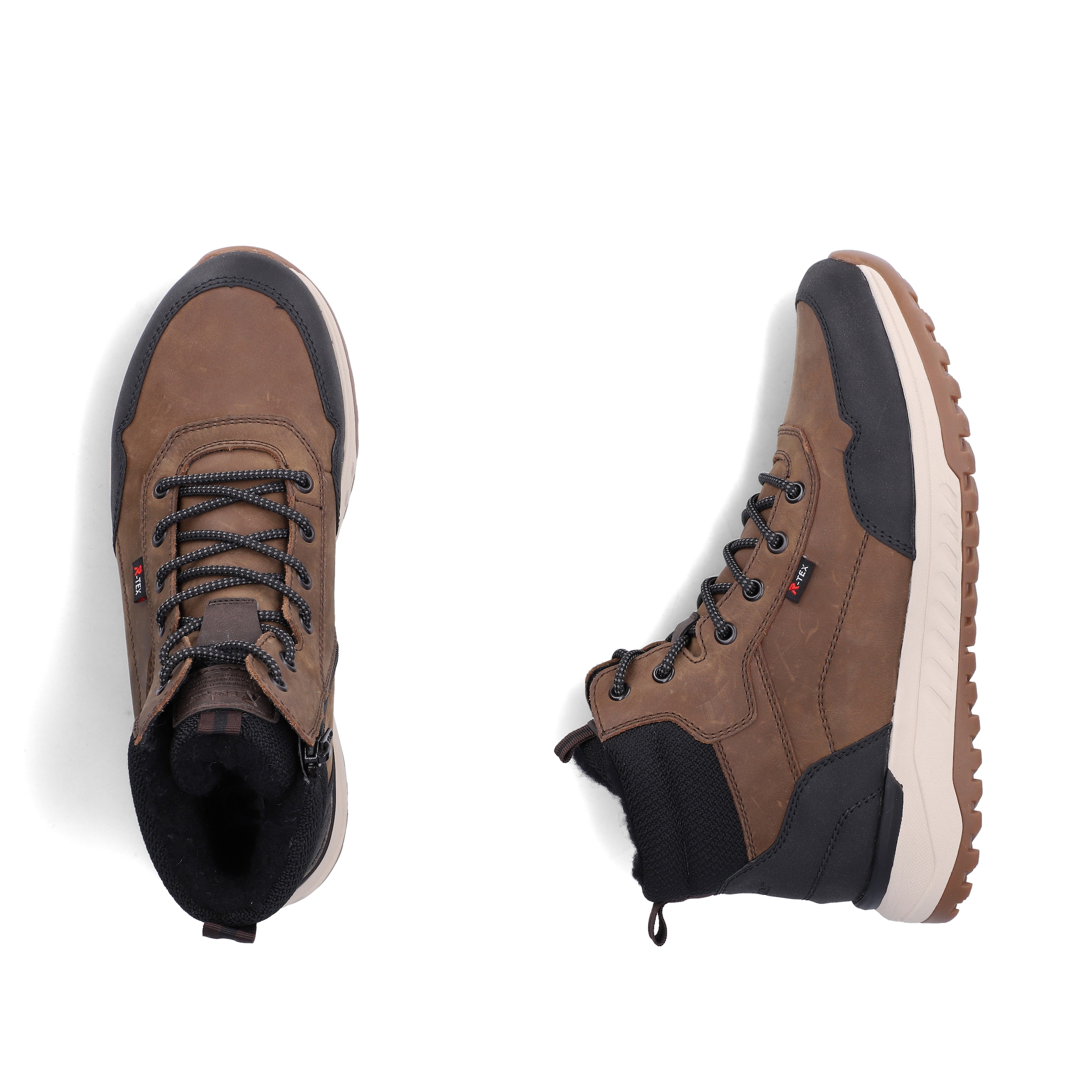 Chaussure à lacets 'U0110' Rieker en marron