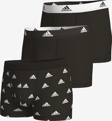 ADIDAS SPORTSWEAR Bokserishortsit värissä musta: etupuoli